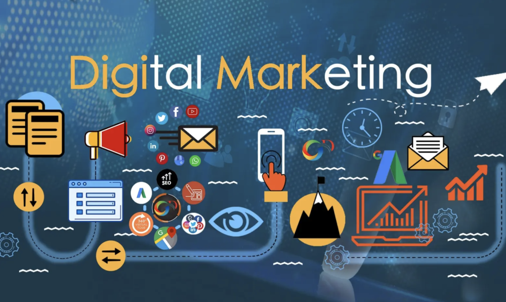 Different Types of Digital Marketing journal Word